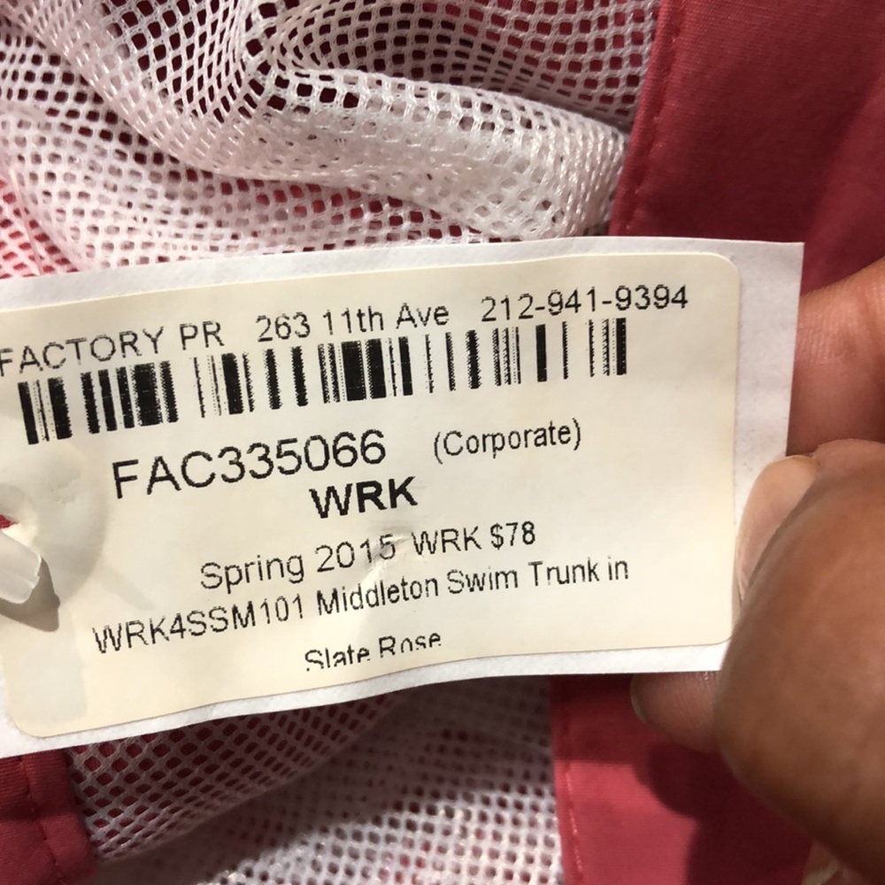WRK men’s swim trunks - Picture 7 of 7